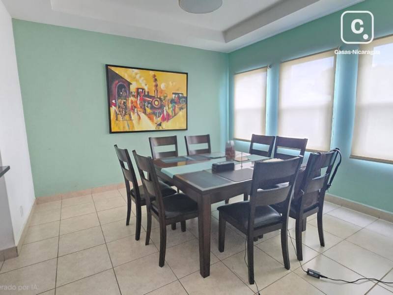Apartamento en alquiler en Santo Domingo, Managua – 3 hab, 187 m², US$ 1,500/mes