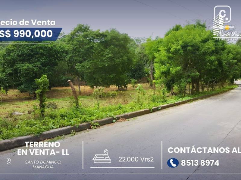 Lot for sale in Santo Domingo, Managua – 153,715 m²