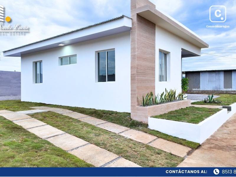 Casa en venta en Carretera Nueva León, Managua – 2 hab, 57 m²