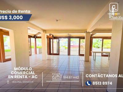Local comercial en alquiler en Bolonia, Managua – 514 m²