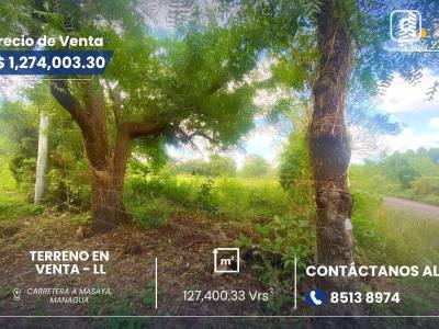Terreno en venta en Carretera Masaya, Managua – 127,400 varas²