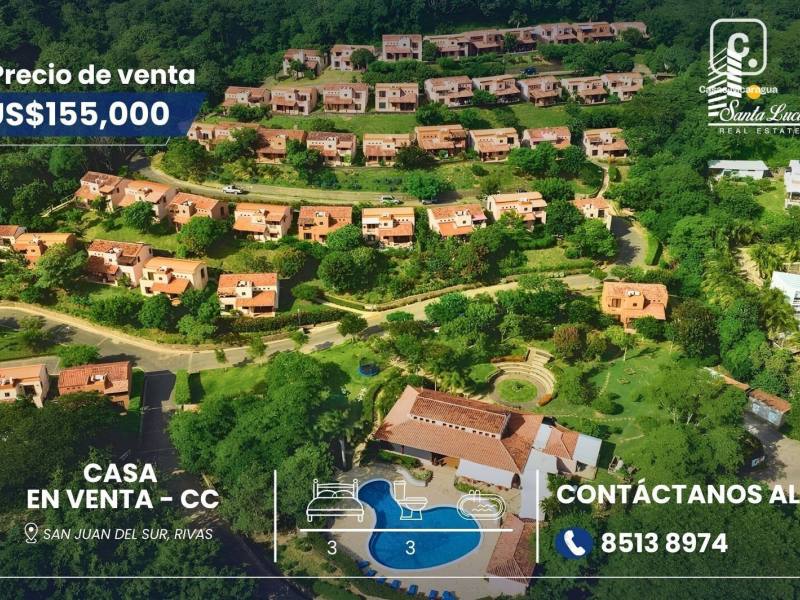 Casa en venta en Reparto San Juan, Managua – 3 hab, 148 m²