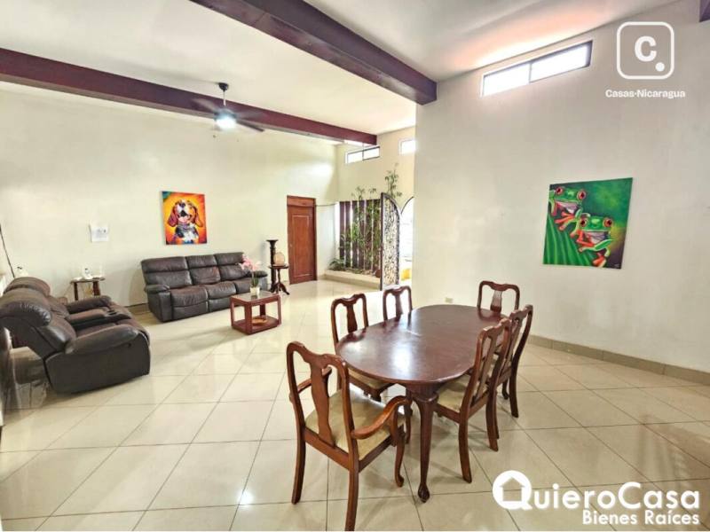 Casa en alquiler en Santo Domingo, Managua – 5 hab, 260 m², US$ 1,800/mes