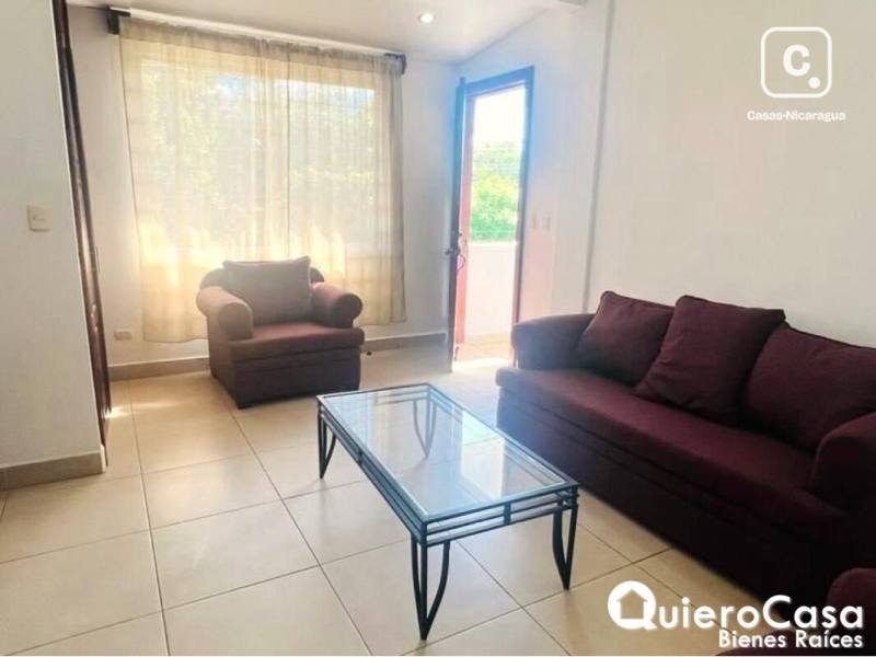 Apartamento en alquiler en Managua – 2 hab, US$ 850/mes