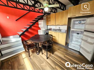 Apartamento en alquiler en Villa Fontana, Managua – 1 hab, US$ 500/mes