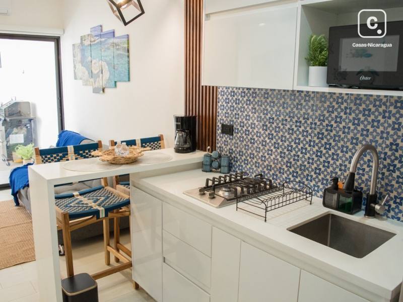 Apartamento en venta en San Juan del Sur, Rivas – 1 hab, 34 m²