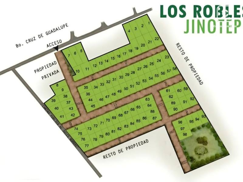 Terreno en venta en Jinotepe, Carazo – 286 varas²