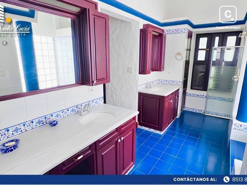 Casa en venta en Las Colinas, Managua – 4 hab, 800 m², US$ 1,400,000