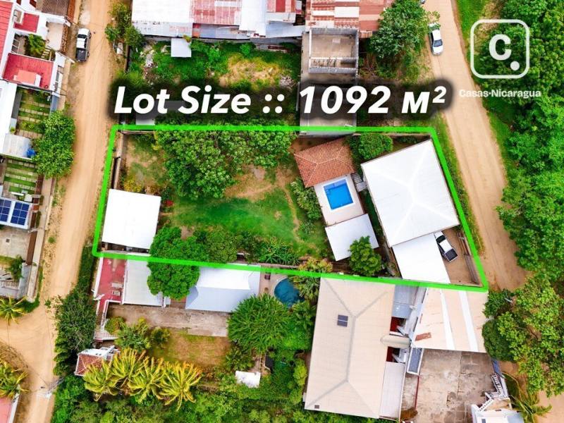 Casa en venta en San Juan del Sur, Rivas – 2 hab, 1,562 varas²