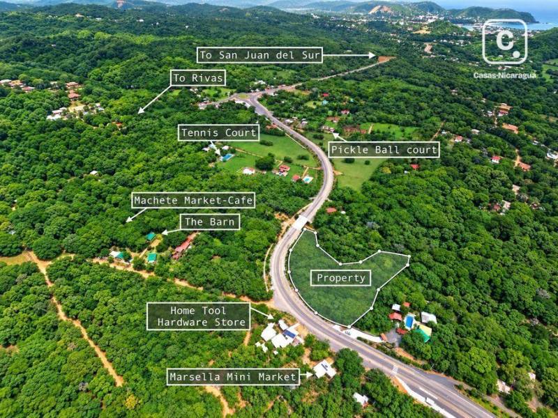 Lot for sale in San Juan del Sur, Rivas – 10,116 m², US$ 99,000
