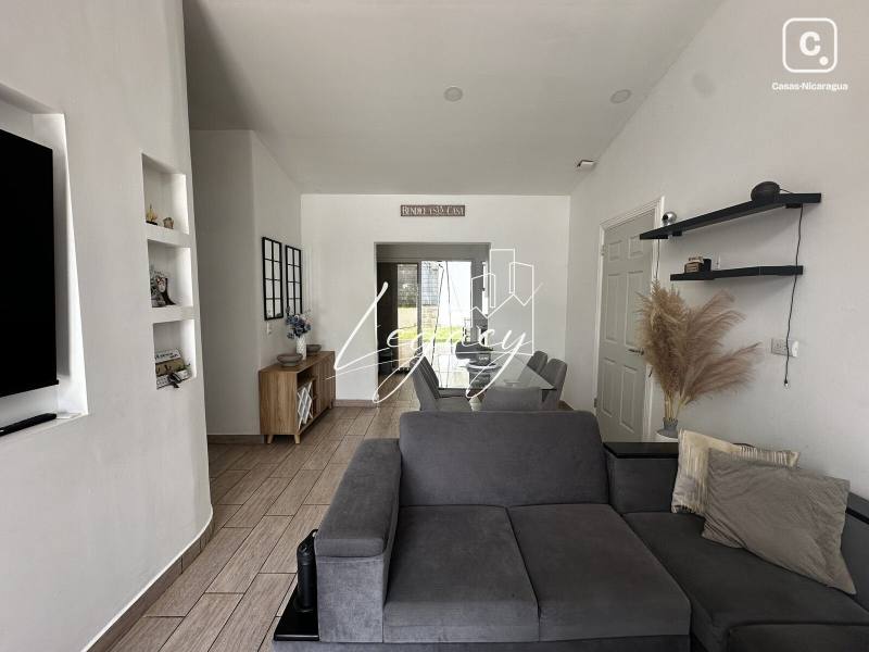 Casa en venta en Carretera Norte, Managua – 2 hab, 130 m²