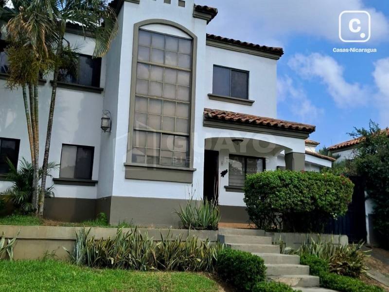 Casa en alquiler en Santo Domingo, Managua – 3 hab, Ref GBR343