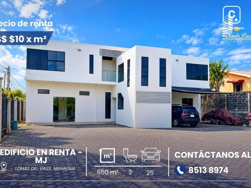 Lot for rent in Lomas del Valle, Managua – 964 m²