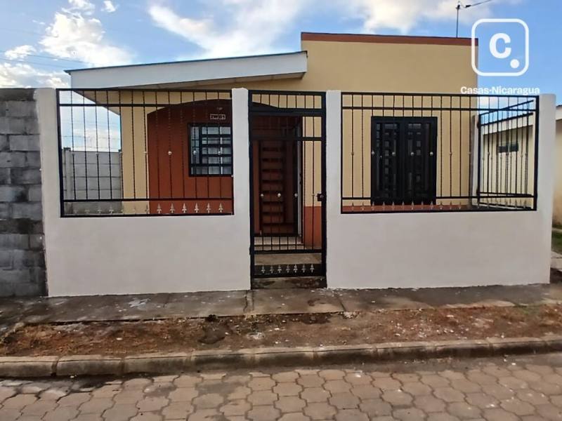Casa en alquiler en Praderas de Sandino, Managua – 2 hab, 53 m²