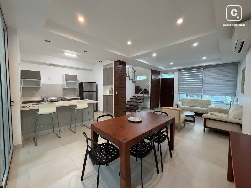 Casa en alquiler en Villa Fontana, Managua – 3 hab, 180 m²