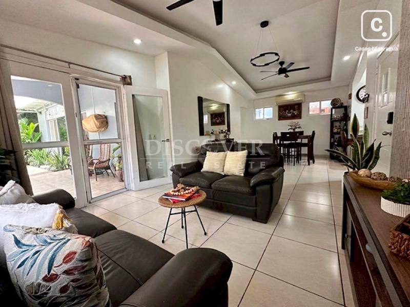 Casa en alquiler en Carretera Nueva León, Managua – 3 hab, 140 m²