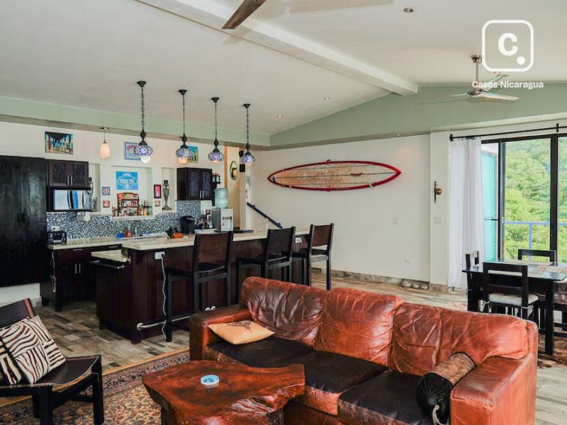 Casa de playa en venta en Tola, Rivas – 2 hab, 740 m²