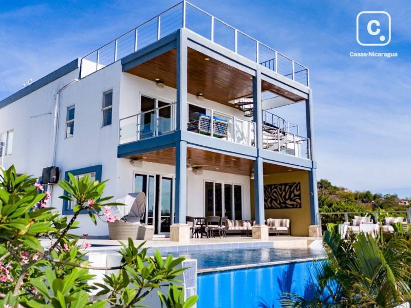 Casa en venta en San Juan del Sur, Rivas – 5 hab, 464 m², US$ 749,000