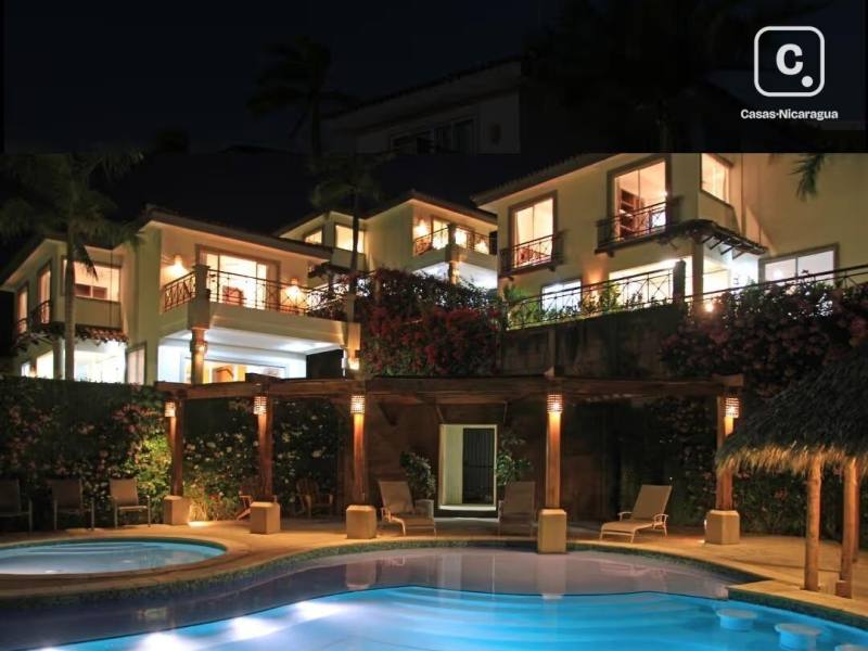 Casa en alquiler en San Juan del Sur, Rivas – 3 hab, US$ 1,600/mes