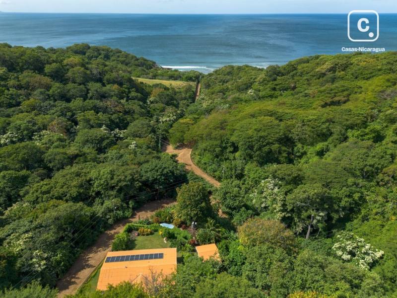 Casa en venta en San Juan del Sur, Rivas – 4 hab, 1,500 m²