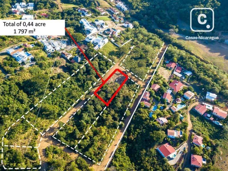 Terreno en venta en San Juan del Sur, Rivas – 1,780 m²