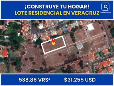 Terreno en venta en Masaya – 376 m²