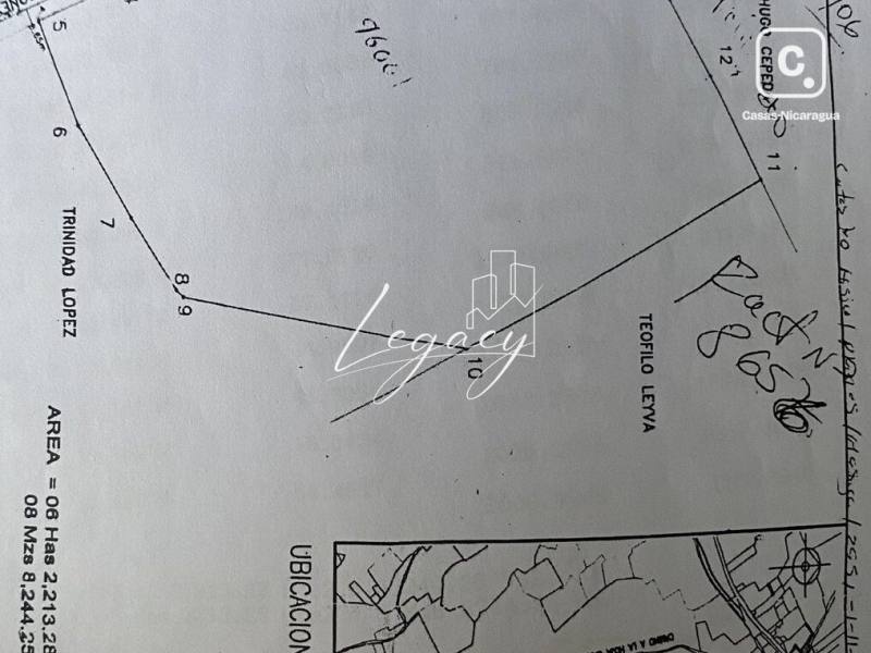 Finca en venta en Niquinohomo, Masaya – 30,000 varas²