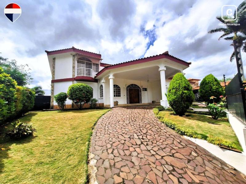Casa en venta en Santo Domingo, Managua – 5 hab, 700 m², US$ 750,000