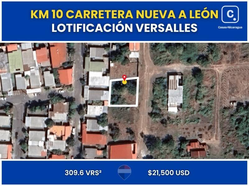 Terreno en venta en Carretera Nueva León, Managua – 216 m²