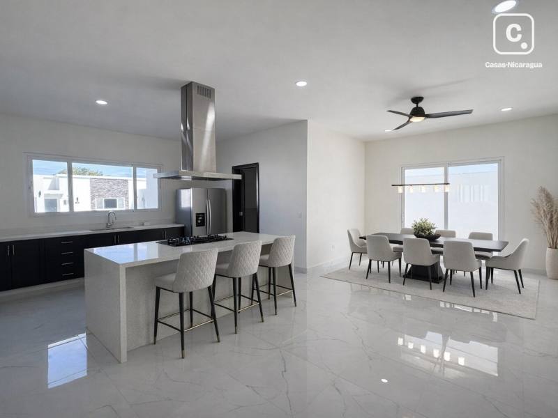 Apartamento en alquiler en Las Colinas, Managua – 4 hab, 300 m², US$ 2,500/mes