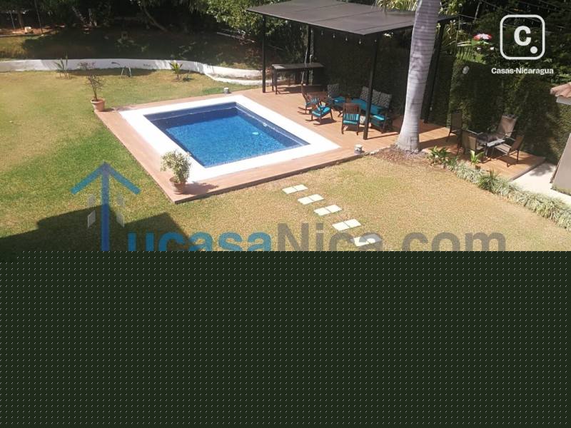 Casa en venta o alquiler en Santo Domingo, Managua – 6 hab, 1,000 m²