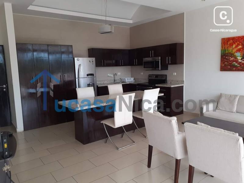 Apartamento en alquiler en Las Cumbres, Managua – 2 hab, Ref TUCALCAPT0002