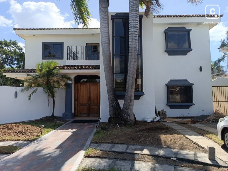 Casa en alquiler en Santo Domingo, Managua – 5 hab, 500 m²