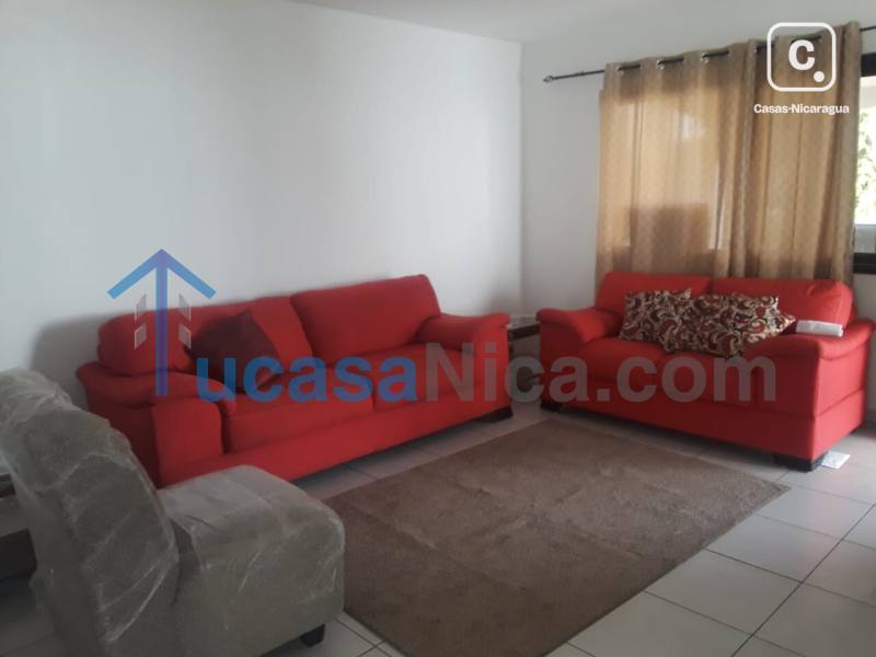 Apartamento en alquiler en Carretera Masaya, Managua – 4 hab, US$ 1,400/mes