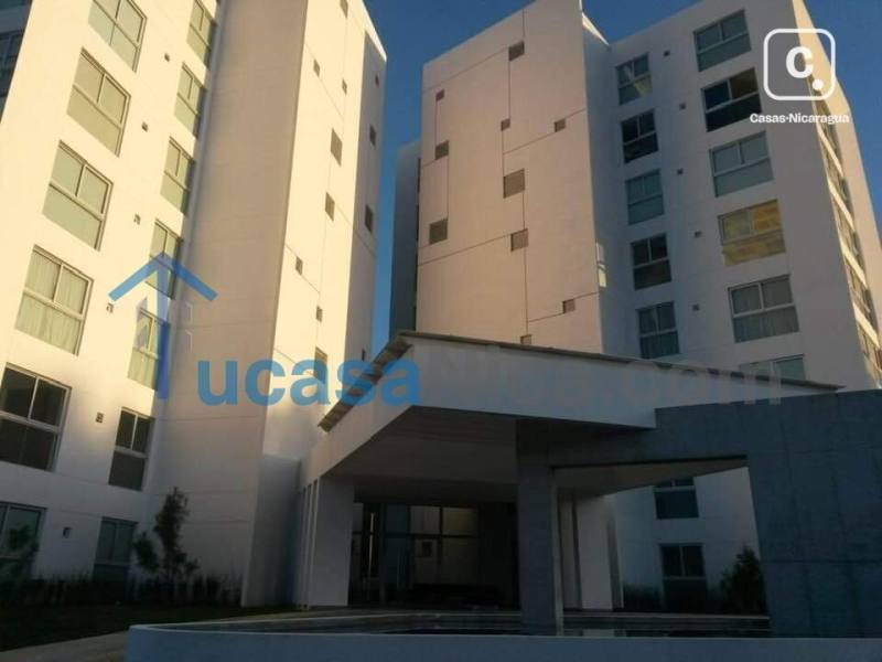Apartamento en alquiler en Santo Domingo, Managua – 2 hab, US$ 1,000/mes