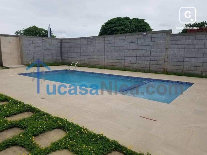 Apartamento en alquiler en Las Colinas, Managua – 4 hab, US$ 900/mes