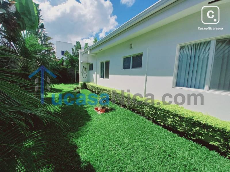 Casa en alquiler en Santo Domingo, Managua – 4 hab, US$ 1,500/mes