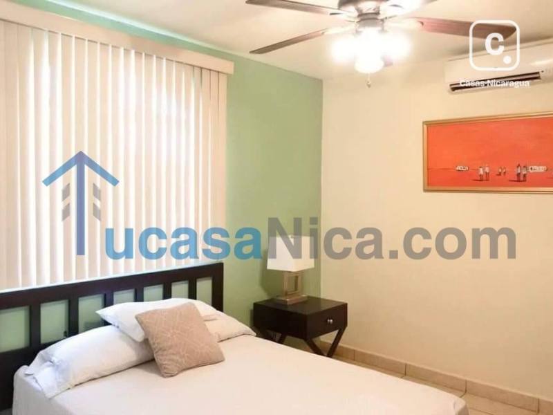 Apartamento en alquiler en Los Robles, Managua – 3 hab, US$ 1,100/mes
