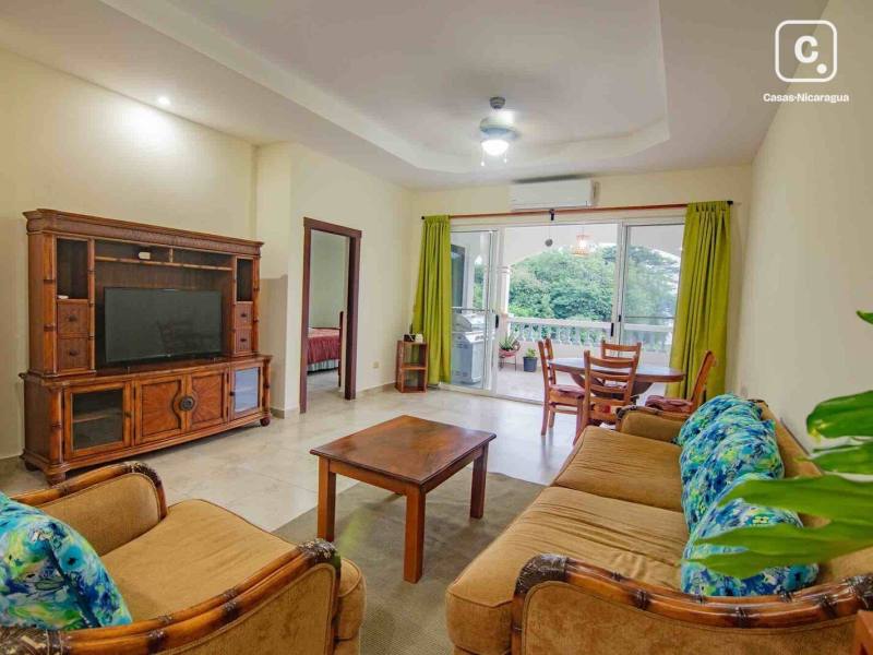 Apartamento en venta en Tola, Rivas – 2 hab, 121 m², US$ 325,000