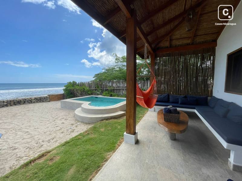 Casa de playa en venta en Tola, Rivas – 3 hab, 145 m²