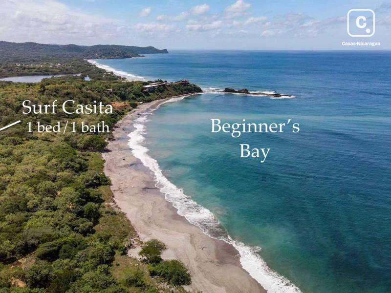 Casa de playa en venta en Tola, Rivas – 1 hab, 65 m²