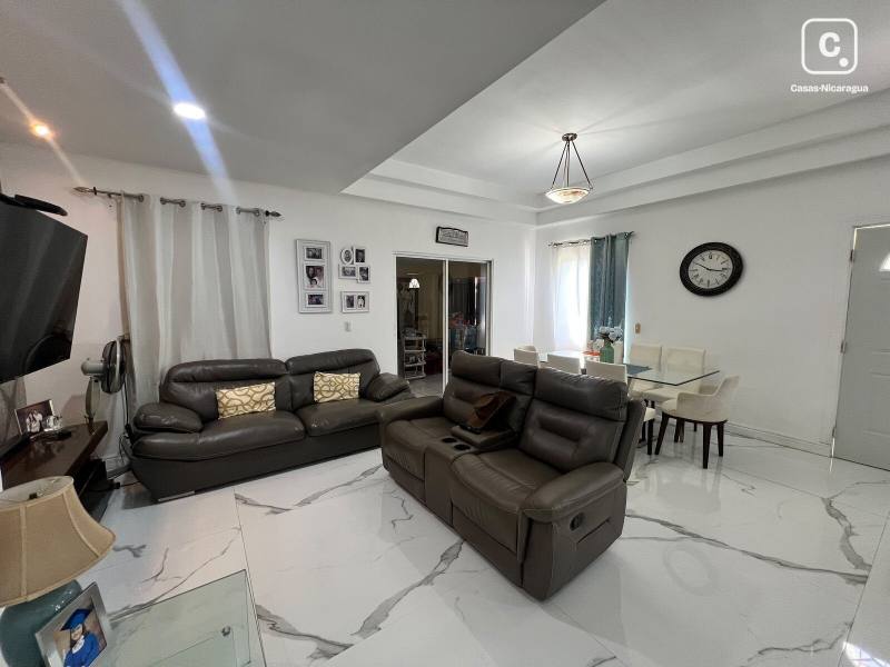 Apartamento en venta en Las Jaguitas, Managua – 3 hab, 120 m²
