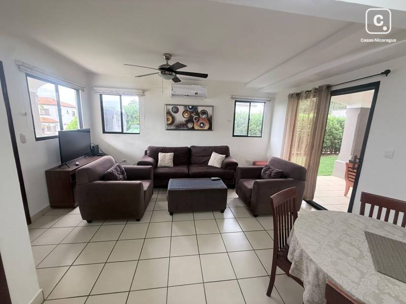 Casa en alquiler en Managua – 3 hab, 150 m², US$ 1,800/mes