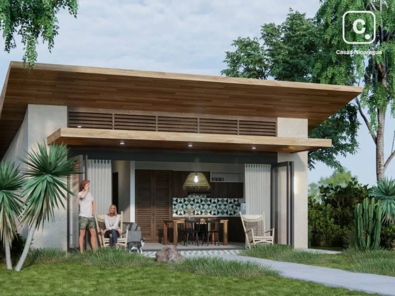 Casa en venta en Villa el Carmen, Managua – 2 hab, 98 m²