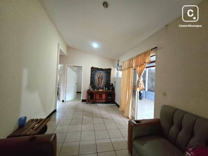 Casa en venta en Managua – 3 hab, 85 m², US$ 48,000