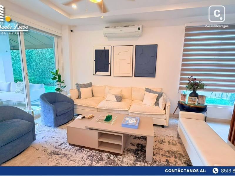 Casa en venta en Villa Fontana, Managua – 4 hab, 285 m², US$ 350,000