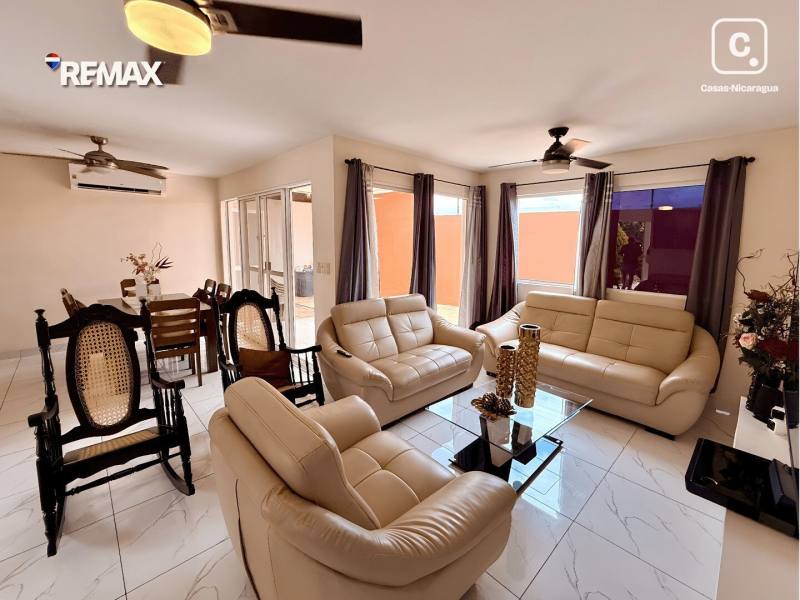 Casa en venta en Las Brisas, Managua – 4 hab, 182 m²