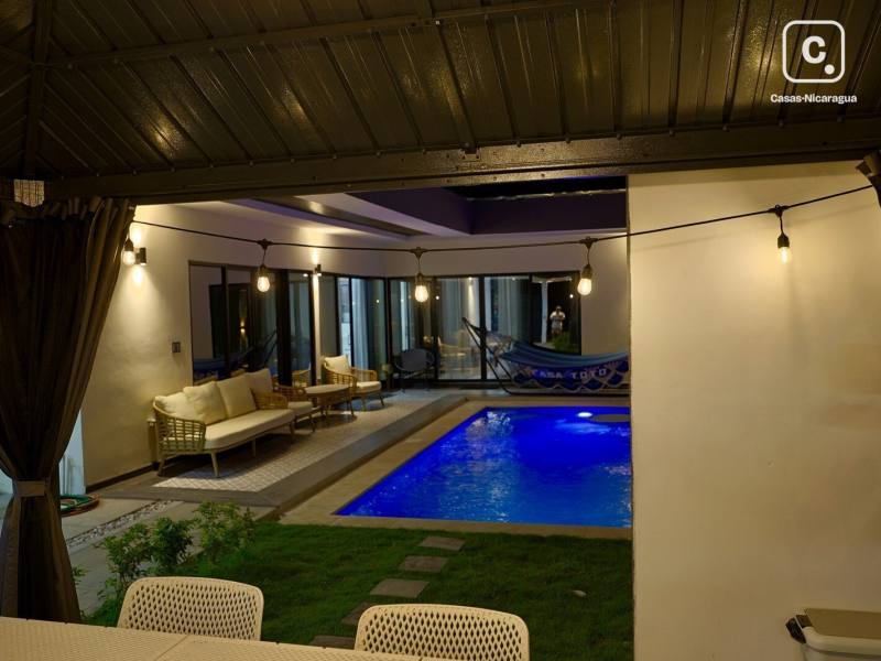 Casa en venta en San Juan del Sur, Rivas – 2 hab, Ref REL5235