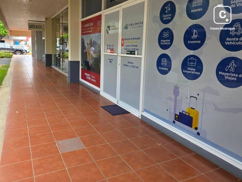 Local comercial en alquiler en Managua – 108 m², US$ 1,728/mes