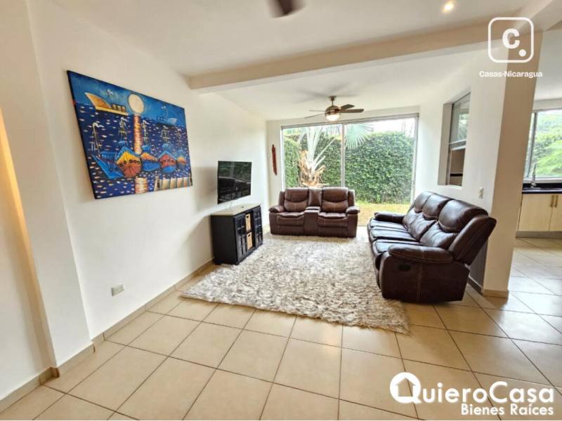 Casa en alquiler en Santo Domingo, Managua – 3 hab